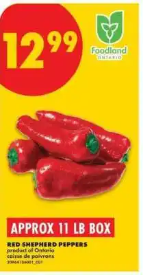 No Frills RED SHEPHERD PEPPERS offer