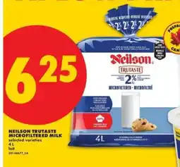 No Frills NEILSON TRUTASTE MICROFILTERED MILK offer