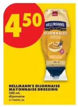 No Frills HELLMANN'S DIJONNAISE MAYONNAISE DRESSING offer