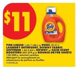 No Frills Tide Liquid or Pods offer