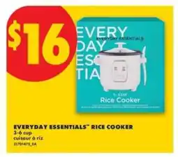 No Frills EVERYDAY ESSENTIALS RICE COOKER offer