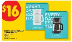 No Frills EVERYDAY ESSENTIALS COFFEE MAKER offer