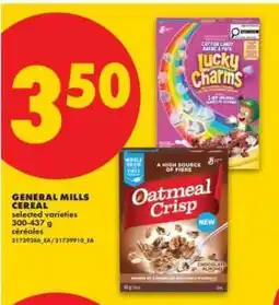 No Frills General Mills Cereal offer