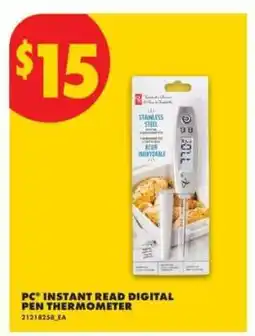 No Frills PC INSTANT READ DIGITAL PEN THERMOMETER offer