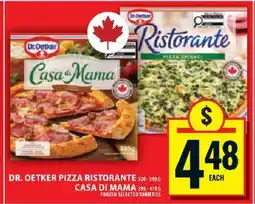 Food Basics Dr. Oetker Pizza Ristorante / Casa di Mama offer