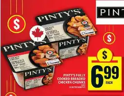 Food Basics Pinty's Fully Cooked Breaded Chicken Chunks offer