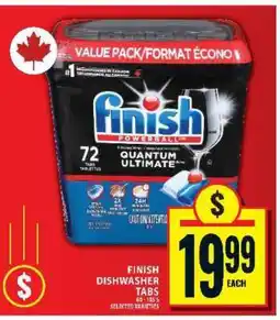 Food Basics FINISH DISHWASHER TABS offer