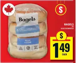 Food Basics BAGELS offer