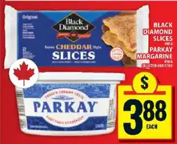 Food Basics Black Diamond Slices & Parkay Margarine offer