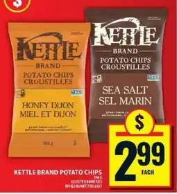 Food Basics KETTLE BRAND POTATO CHIPS offer