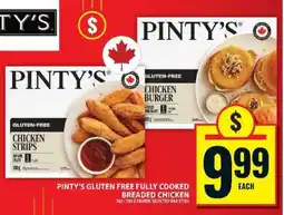 Food Basics Pinty's Gluten Free Fully Cooked Breaded Chicken offer