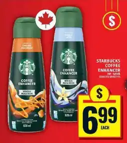 Food Basics Starbucks Coffee Enhancer offer