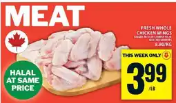Food Basics FRESH WHOLE CHICKEN WINGS offer