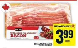 Food Basics SELECTION BACON offer