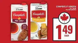 Food Basics CAMPBELL’S BROTH offer