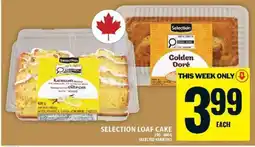 Food Basics SELECTION LOAF CAKE offer