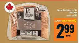 Food Basics Premiere Moisson Bread offer