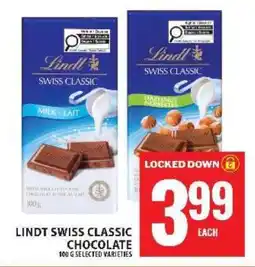 Food Basics Lindt Swiss Classic Chocolate offer