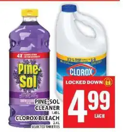 Food Basics Pine-Sol Cleaner & Clorox Bleach offer