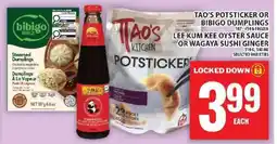 Food Basics Tao's Potsticker or Bibigo Dumplings offer