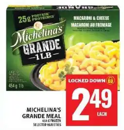 Food Basics MICHELINA’S GRANDE MEAL offer