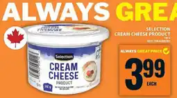Food Basics SELECTION CREAM CHEESE PRODUCT offer