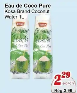 Marche C&T Kosa coconut water offer
