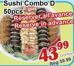 Marche C&T Sushi Combo D offer