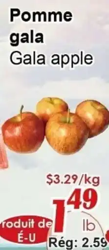 Marche C&T Gala apple offer