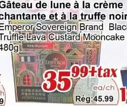 Marche C&T Emperor Sovereign Brand Black Truffle Lava Custard Mooncake offer