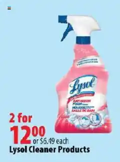 London Drugs Lysol Cleaner Products offer