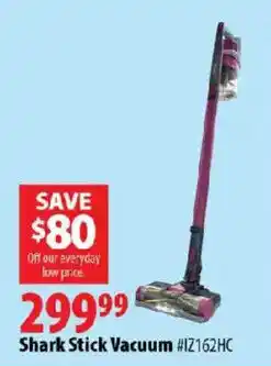 London Drugs Shark Stick Vacuum #1Z162HC offer