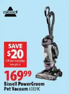 London Drugs Bissell PowerGroom Pet Vacuum #3839C offer