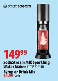 London Drugs Sodastream MIX Sparkling Water Maker offer