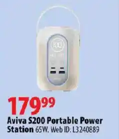 London Drugs Aviva S200 Portable Power Station offer