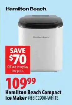 London Drugs Hamilton Beach Compact Ice Maker offer