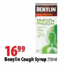 London Drugs Benylin Cough Syrup offer