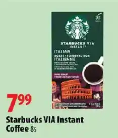 London Drugs Starbucks VIA Instant Coffee offer