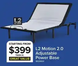 Leon's L2 Motion 2.0 Adjustable Power Base offer