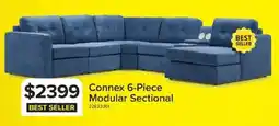 Leon's Connex 6-Piece Modular Sectional offer