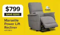 Leon's Marseille Power Lift Recliner offer