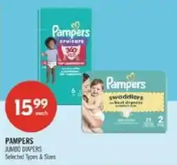 Shoppers Drug Mart Pampers jumbo diapers offer