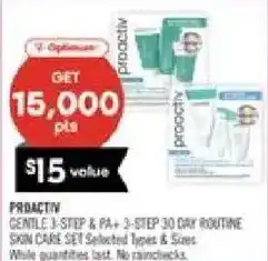 Shoppers Drug Mart Proactiv gentle 3-step & pa+ 3-step 30 day routine offer