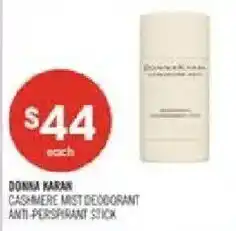 Shoppers Drug Mart Donna Karan cashmere mist deodorant anti-perspirant stick offer