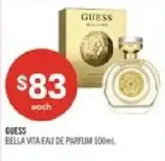 Shoppers Drug Mart Guess bella vita eau de parfum offer