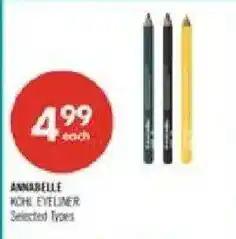 Shoppers Drug Mart Annabelle Kohl Eyeliner offer