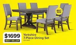 Leon's Yorkshire 7-Piece Dining Set offer