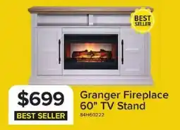 Leon's Granger Fireplace 60" TV Stand offer
