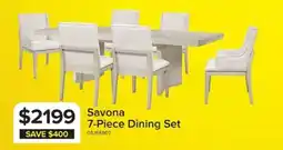 Leon's Savona 7-Piece Dining Set offer
