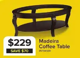 Leon's Madeira Coffee Table offer